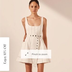 Shona Joy Hana Belted Mini Dress